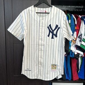 Mickey Mantle New York Yankees Mitchell & Ness 1951 Cooperstown Authentic Jersey
